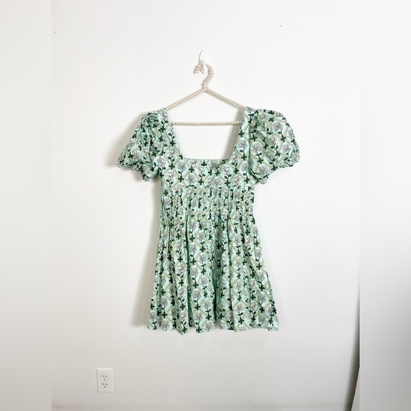 Agua By Agua Bendita Caramelo Herbal Print dress - Picture 7 of 10